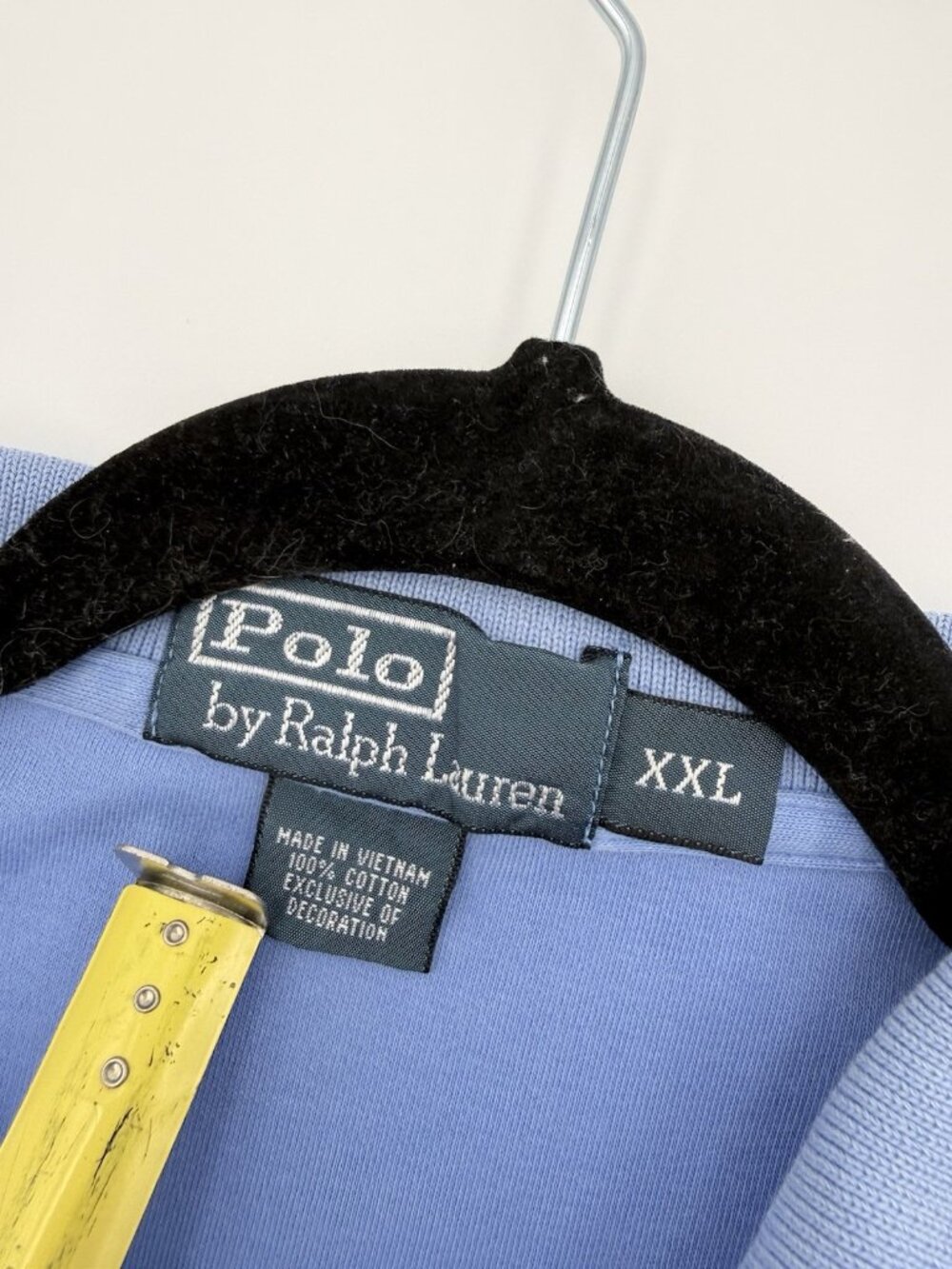 Mens Ralph Lauren Polo Golf Shirt Yellow Short Sleeve Cotton Size XXL Bundle - Picture 14 of 16
